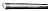 Каподастр (порожек) латунный, 12,7 x 6,35 мм, от 0,5 m