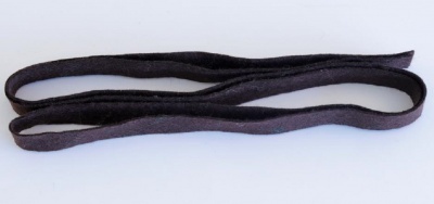 Сукно цирлейстика, чёрное, полоска 1300 x 15 x 1 мм